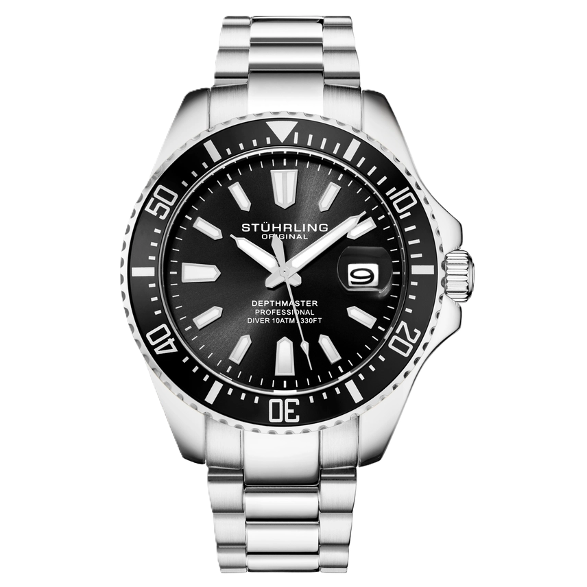 Reloj de Pulsera de Buceo Depthmaster Quartz - Esfera Negra