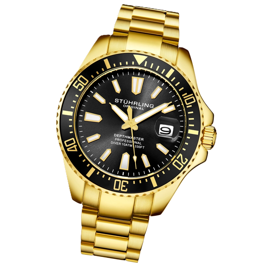Reloj de Pulsera Depthmaster Quartz Diver - Tono Dorado