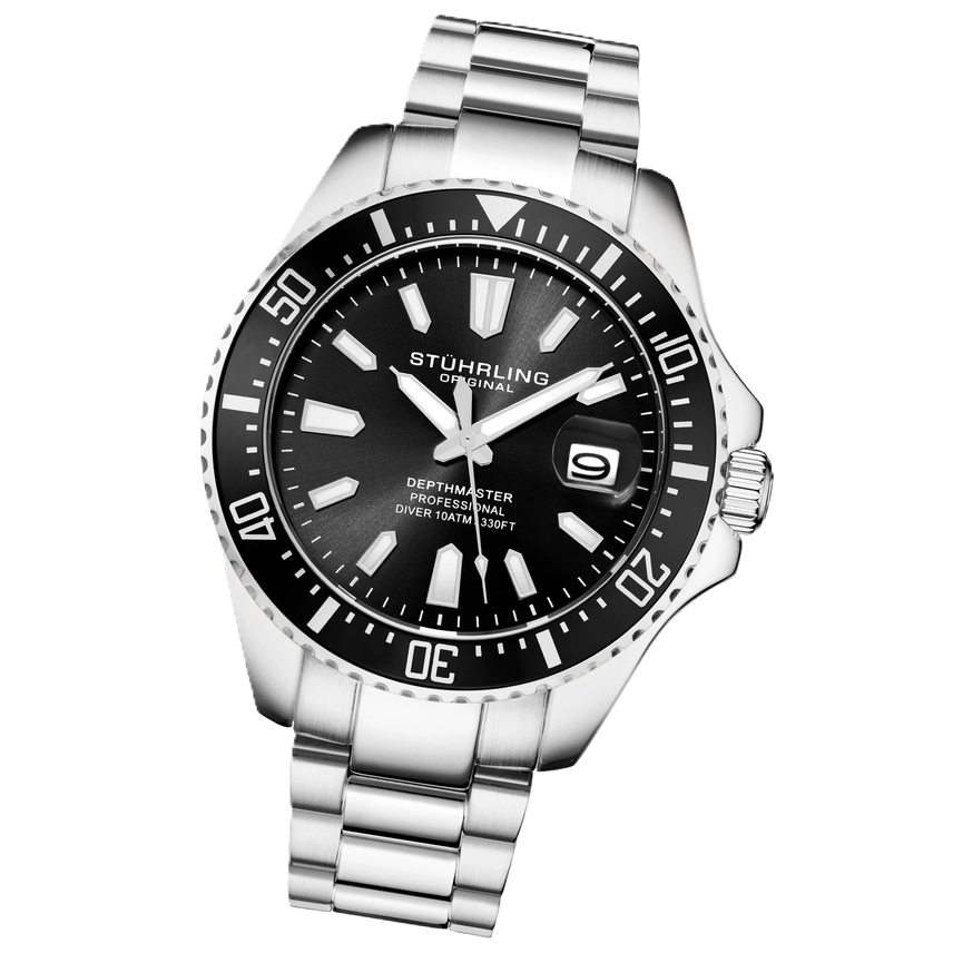 Reloj de Pulsera de Buceo Depthmaster Quartz - Esfera Negra
