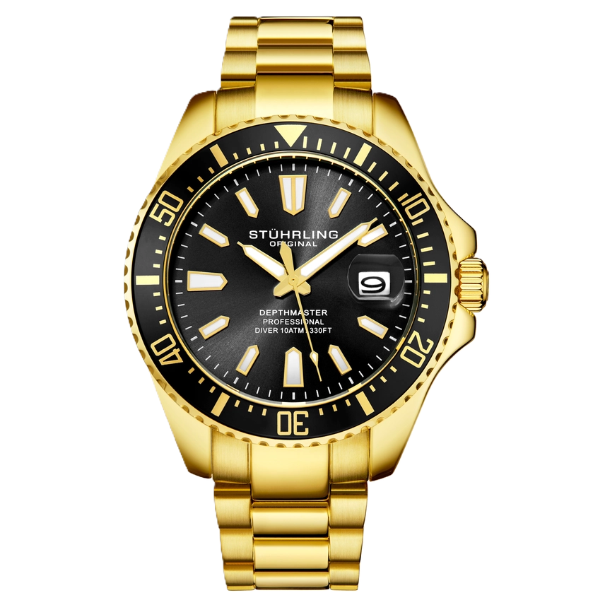 Reloj de Pulsera Depthmaster Quartz Diver - Tono Dorado